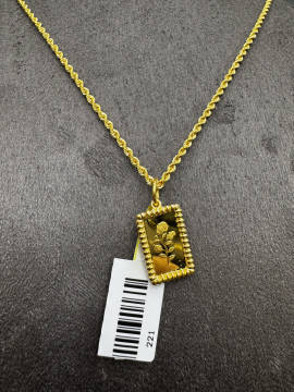 قلاده سبيكه اصليه  — 21K gold 4.68g — Cullinan Jewellery